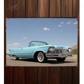 Металлическая табличка Chrysler Imperial Convertible 160